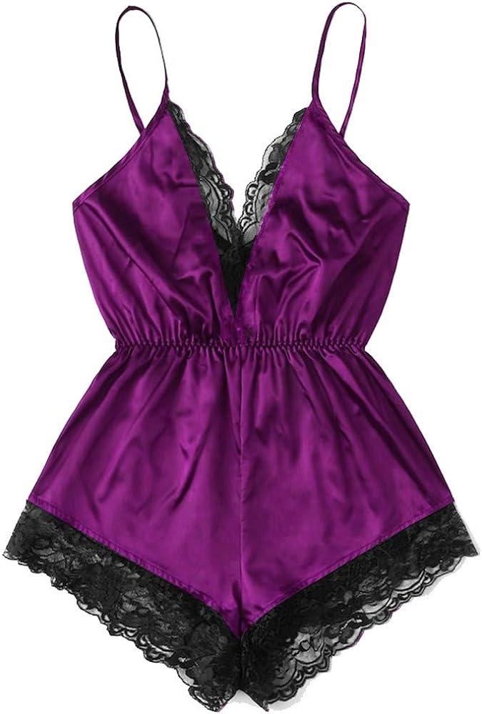 Womens Lingeries Chemise Sets Sexy Ladies Teddy Babydolls Exotic Nightwear Nightgowns Chemise Two Piece Lingerie Teddy Pajama