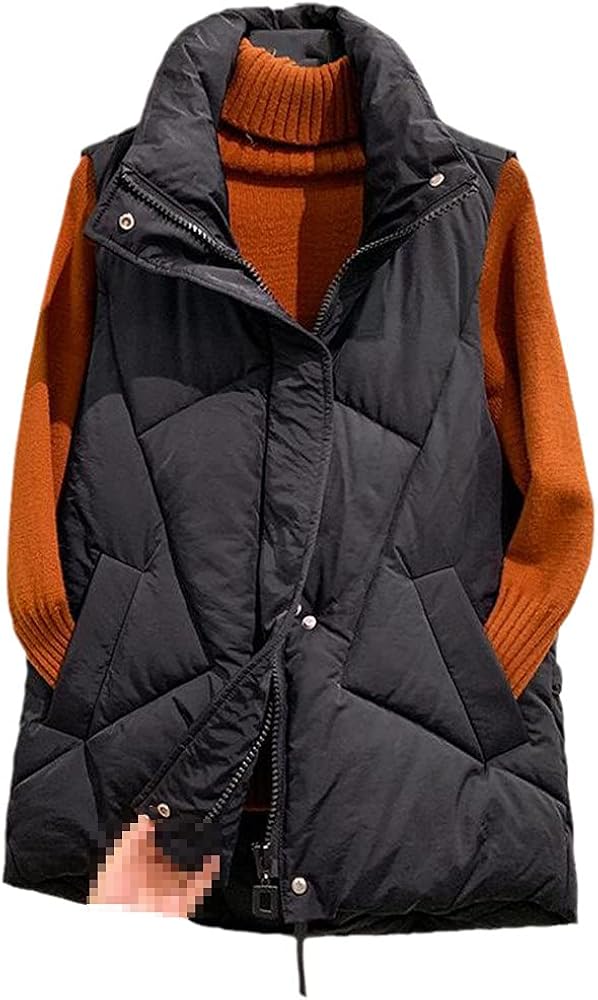 Autumn Winter Vest Women Jacket Sleeveless Coat Female Down Vestscotton Soft Outwear