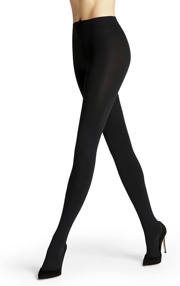 FALKE Women's Pure Matte 100 Denier Tights, Designer Hosiery, Casual or Dress Clothes, Thick Opaque Warm, Nylon