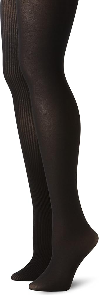 Anne Klein Women's Two-Pack Ribbed Tights