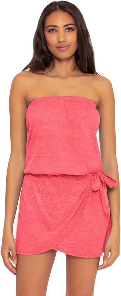 BECCA Women's Standard Date Sleeveless Dress, Casual, Beach Cover Ups