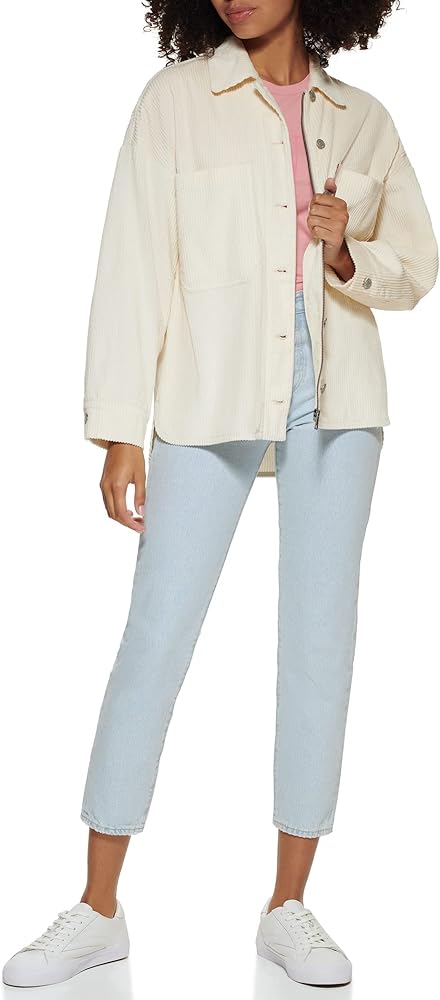 Levi's Women's Cotton Corduroy Shirt Jacket