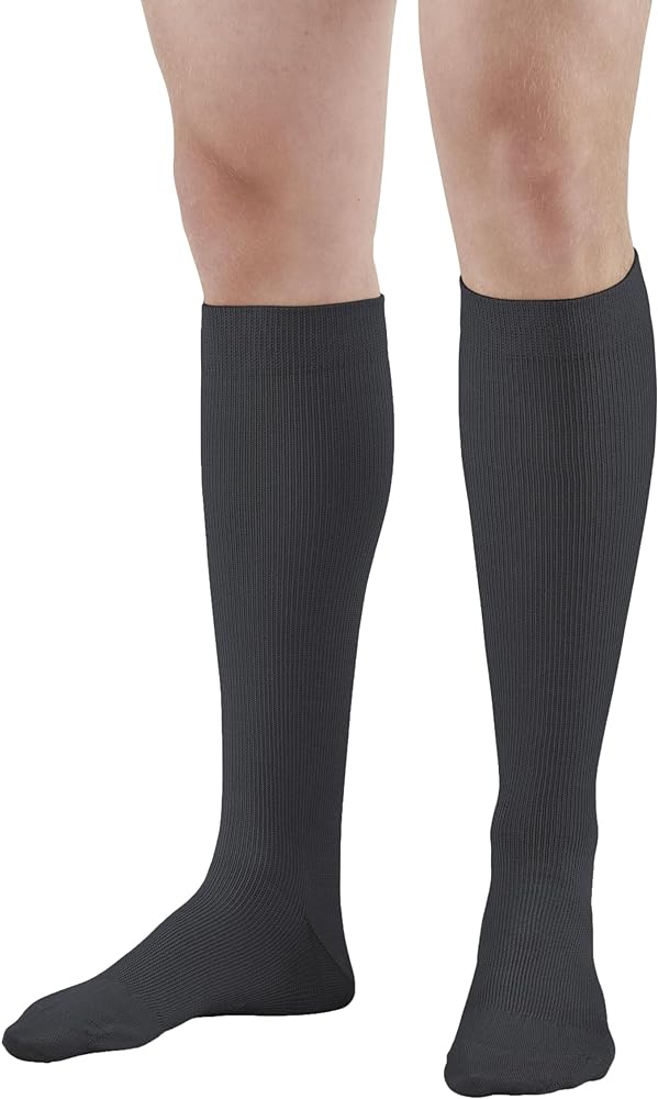 Ames Walker AW Style 111 Cotton 20-30 mmHg Firm Compression Knee High Socks Xlarge