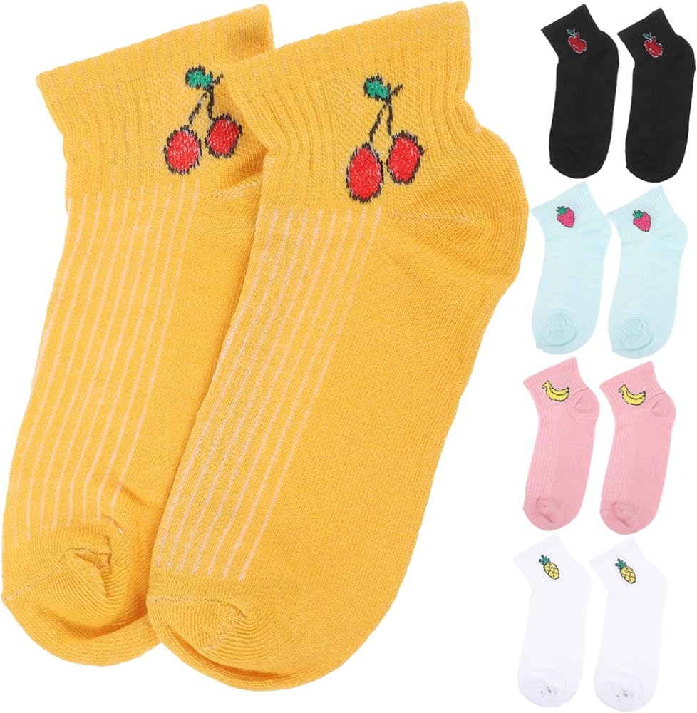 Holibanna 15 Pairs Cotton Socks Socks Hosiery Socks for Girls Women Clothing Trendy Trainer Socks Girl Socks Trainer Socks Kids Socks Shallow Mouth Women's Socks Student