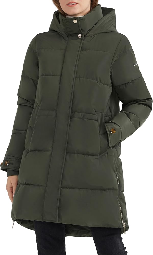 Orolay Women's Winter Thicken Puffer Coat Warm Jacket with Hood