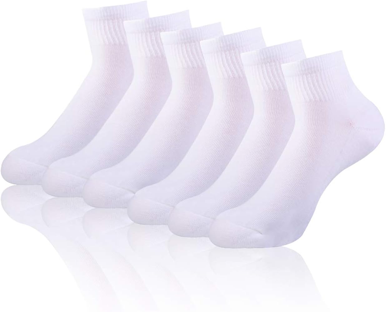 JOYNÉE Ankle Socks Women Low Cut Athletic Running with Cushion for Sports and Casual Use 6-Pairs Pack