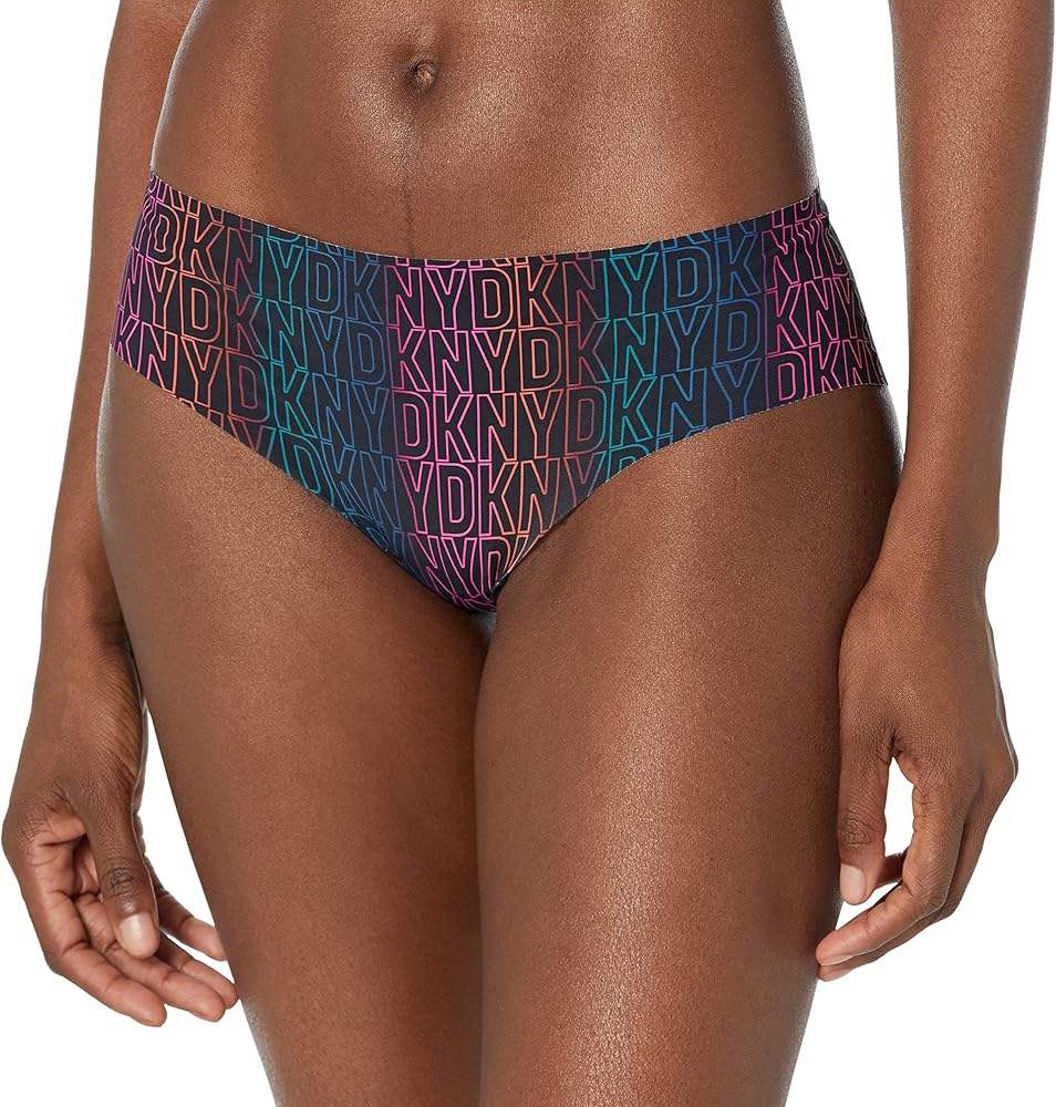 DNKY DKNY Women's Litewear Seamless Cut Anywhere Hipster Panty