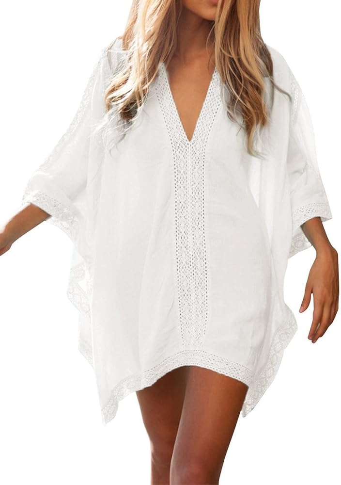 Bathing Suit Cover Ups for Swimwear Women, Beach Swimsuit Coverup, Oversized Swim Bikini Cover Up