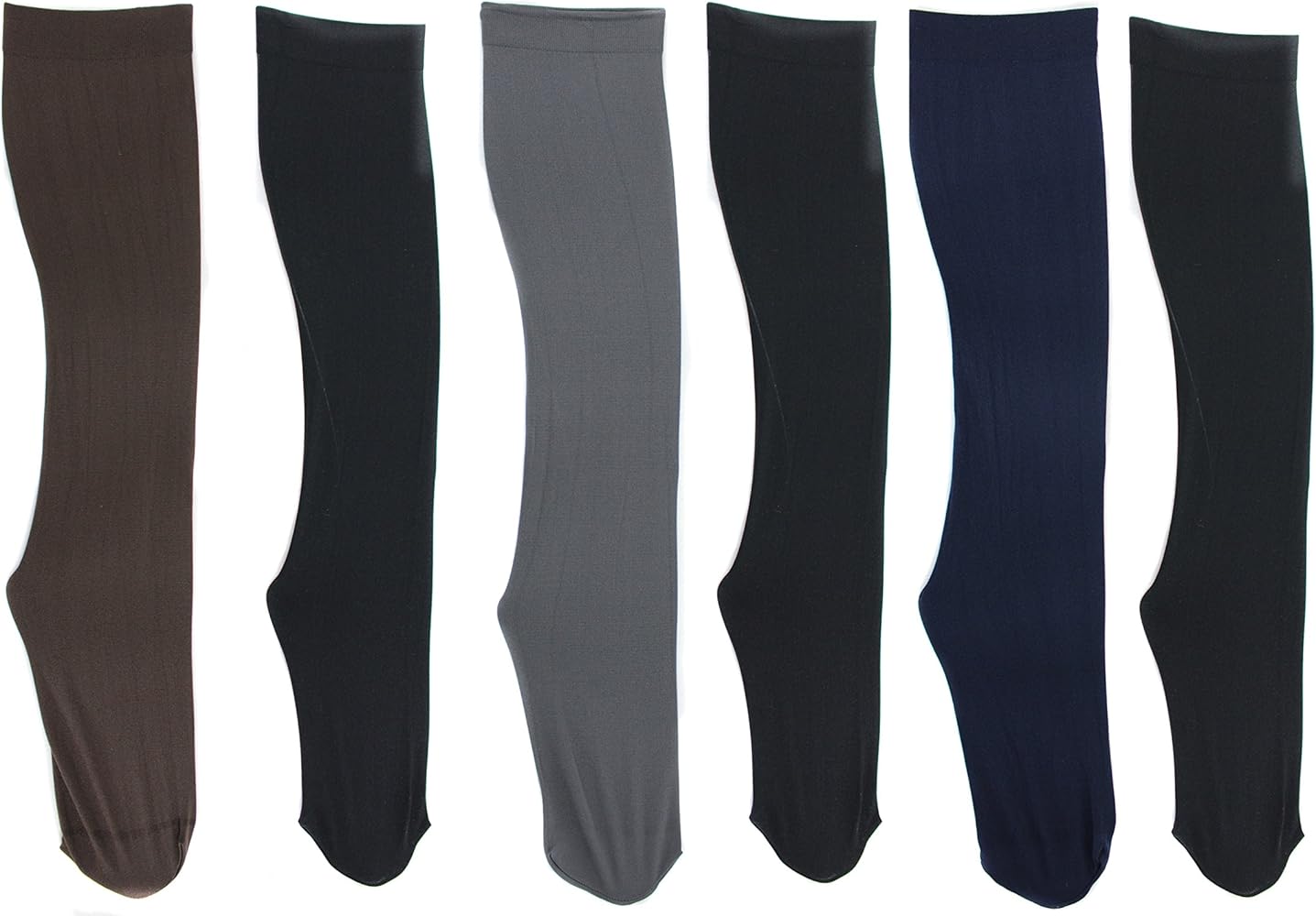 Harve Benard Women's One Size Knee High Trouser Socks (6 Pair)