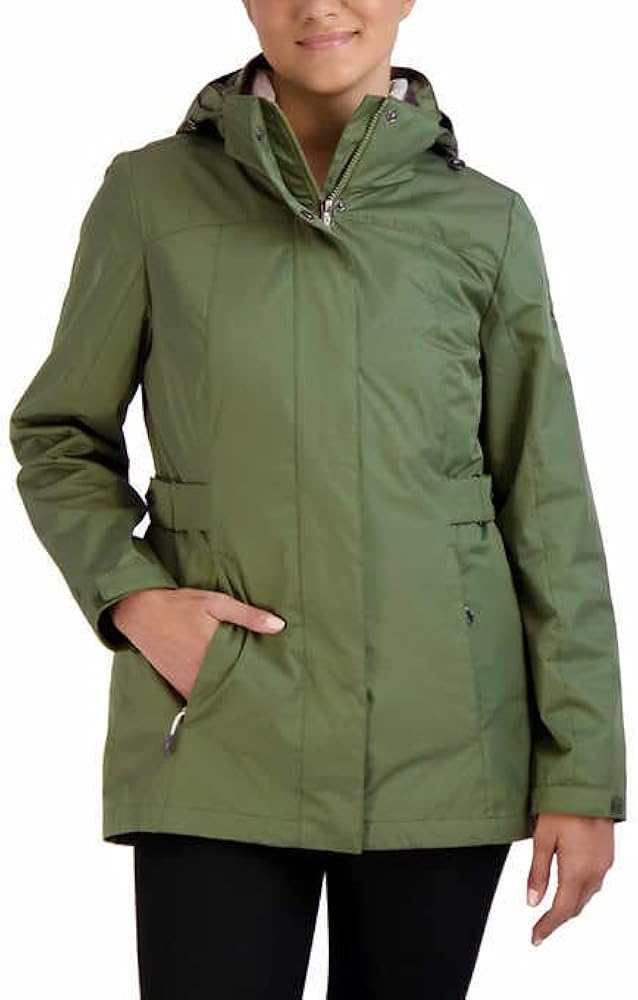 Gerry Ladies' 3-in-1 Systems Vest-Jacket (Green, Large)