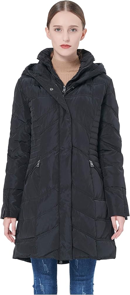 Orolay Women's Thickened Coat Puffer Down Jacket