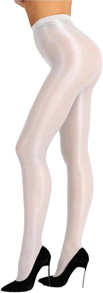 Women's Stretch 70D Shine Oil Socks Thickness Dance Tights Pantyhose Silk Stockings