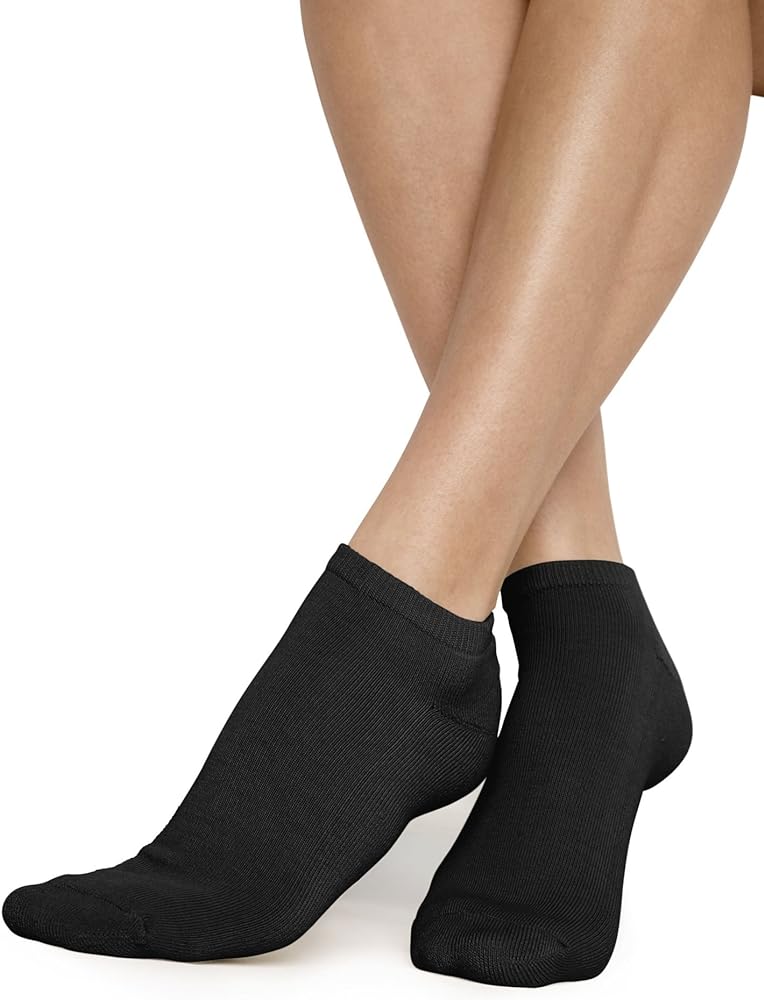 Women`s ComfortSoft Liner Socks,24716,9-11,Black