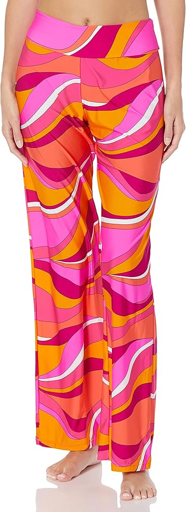 Trina Turk Women's Standard Vivid Vista Swim Pants-Bathing Suit Cover Ups