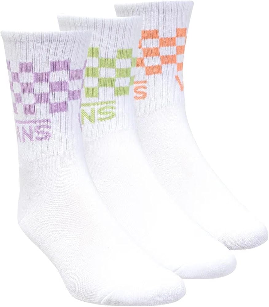 Vans, Women's Crew Socks - 3 Pair Pack