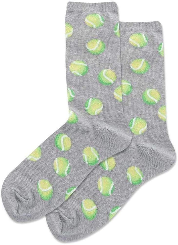 Hotsox Women's Tennis Crew Socks 1 Pair, Women's 9-11