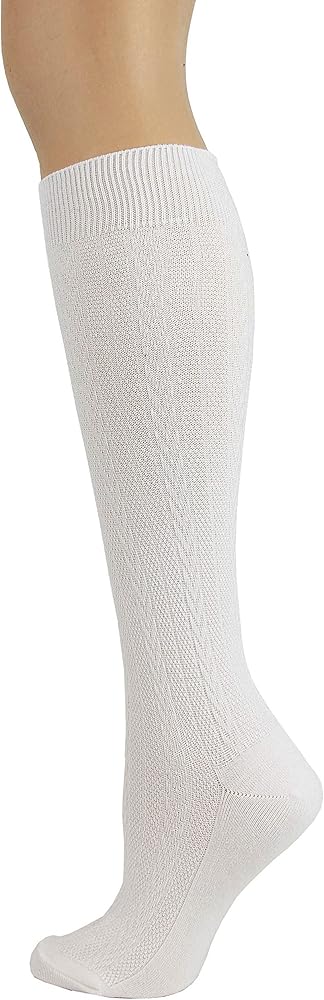 Foot Traffic, Women's Pattern Knee High Socks, Fits Women's Shoe Sizes 4-10