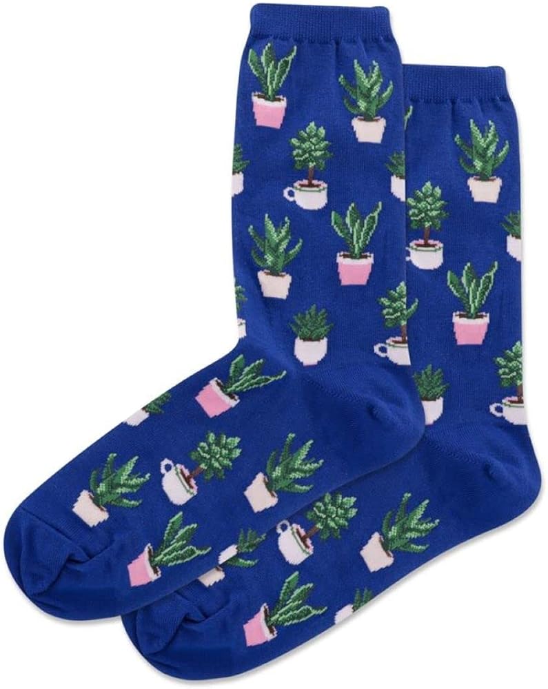 Hot Sox Women's Fun Nature & Outdoors Crew Socks-1 Pair Pack-Cute & Funny Gifts