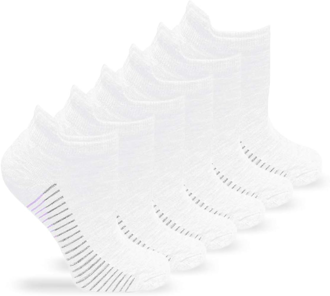 Carolina Ultimate Womens Ultra-Dri Tab Low Cut Sport Socks 6 Pair Pack