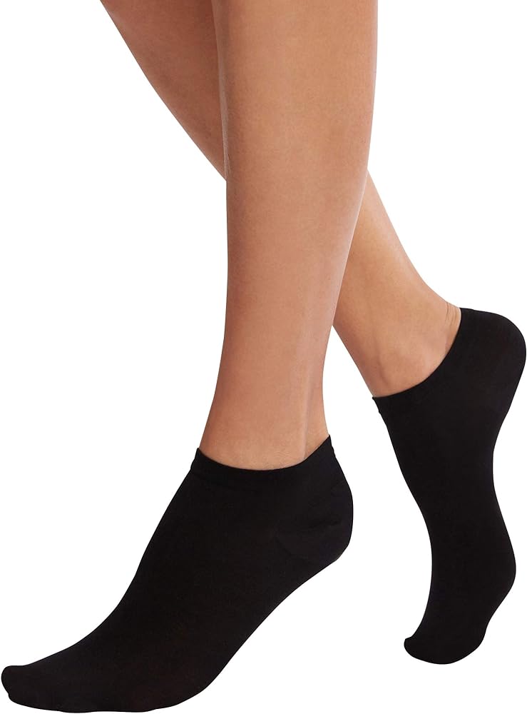 Wolford Sneaker Cotton Socks For Women Ultra-Lightweight Opaque 80 Denier Cotton Extreme Elasticity Soft Comfortable Cuffs