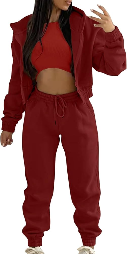 SNKSDGM Workout Outfits for Women Long Sleeve Ribbed 2 Piece Loungewear Oversized Sweatshirt & Lounge Shorts Sports Tracksuit