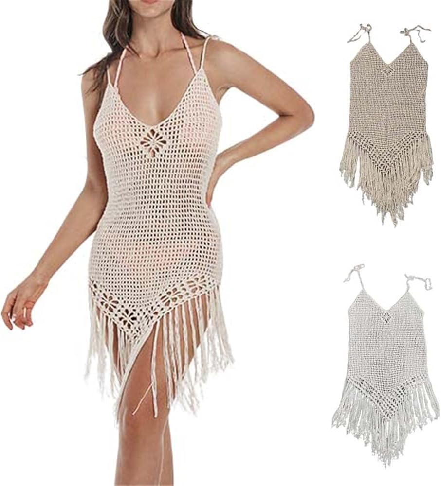 Bathing Suit Cover Ups for Women Aesthetic Crochet Bikini Cover Ups Crochet Cover