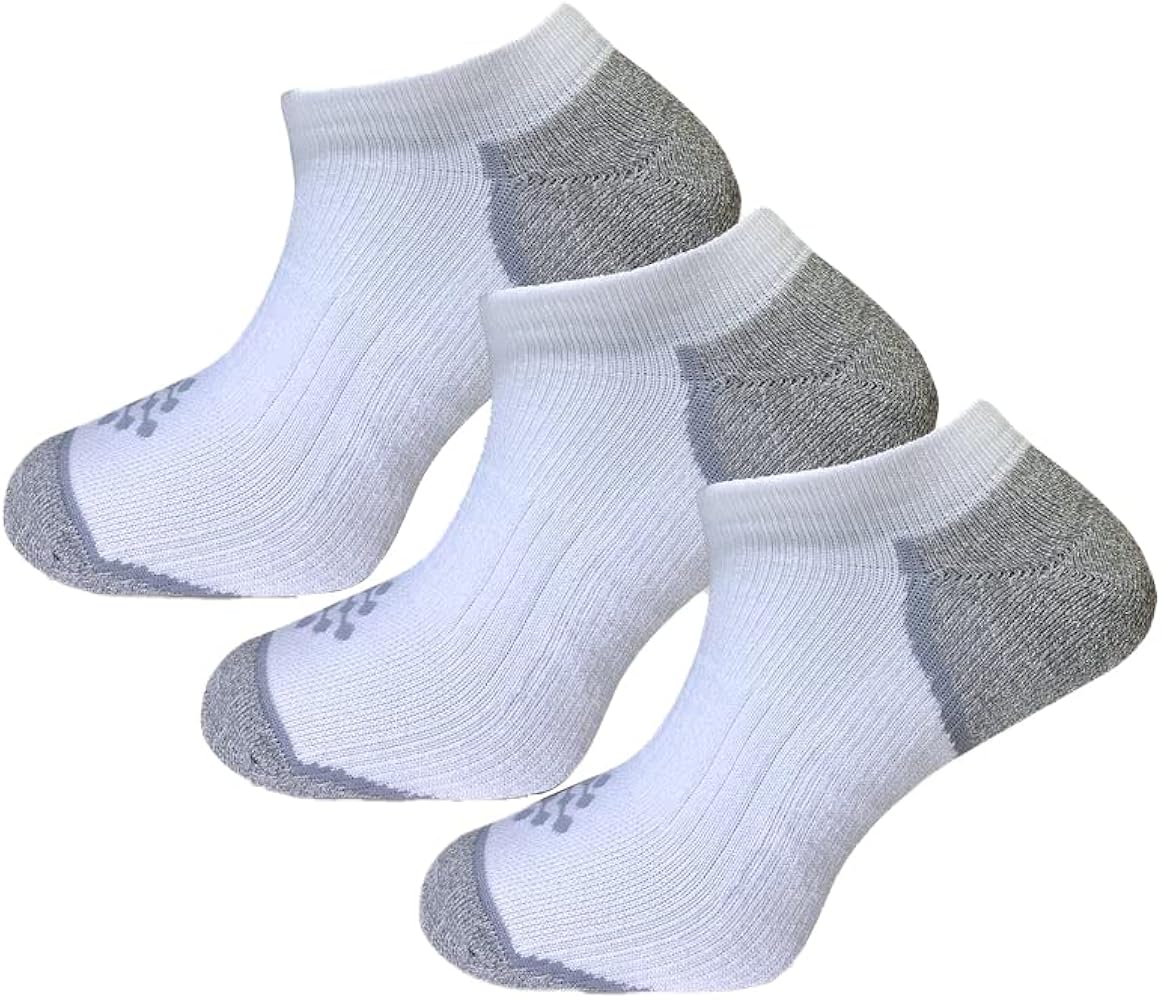 Women's Low Cut Socks with Infrared Thread- Pain Relief & Circulation Help for Nurses & More (3-Pack) (S/M)…