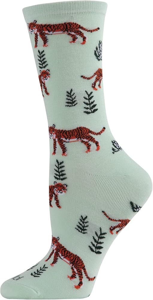 MeMoi Tigers Rayan Blend Crew Socks