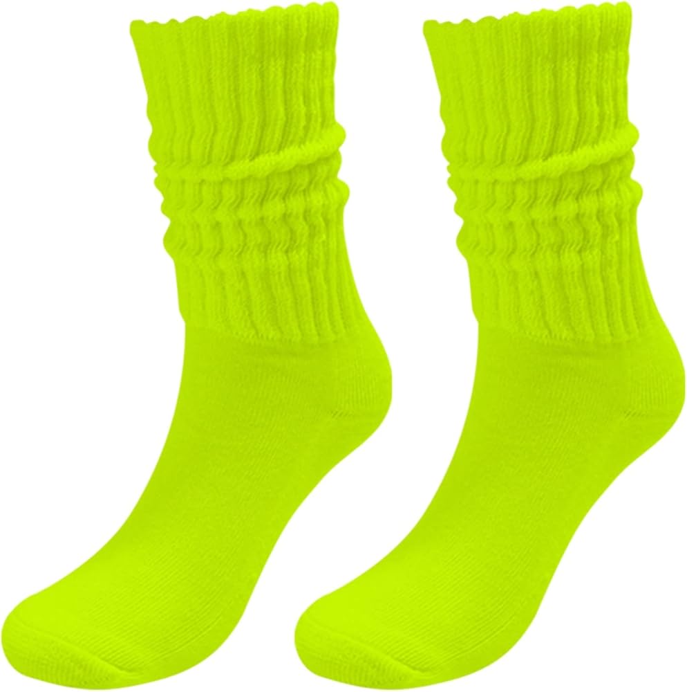 joysale Compression Socks for Women Colorful Hiking Thermal Multicolor Soft Knit High Boot Socks