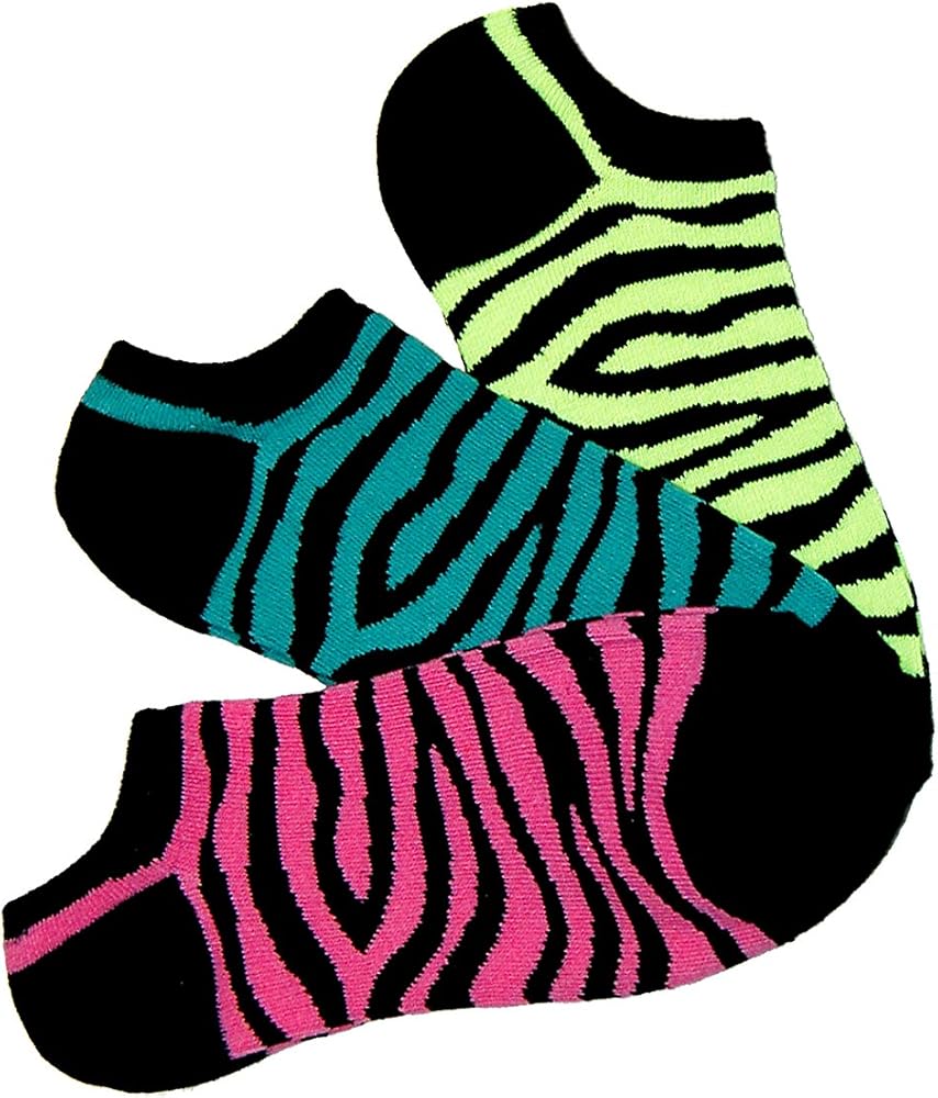 Foot Traffic Women's No-Show Multi-Pack Socks, Cute, Fun Socks, Sizes 4–10