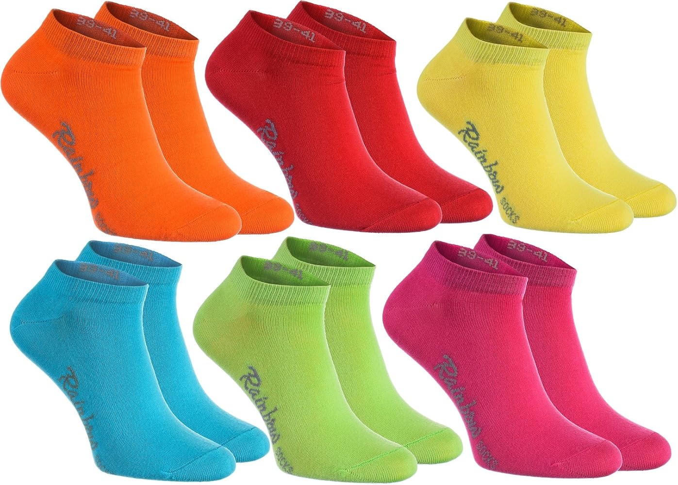 6,9 or 12 pairs of Colorful COTTON Socks Low Cut Short Casual for Mens & Womens