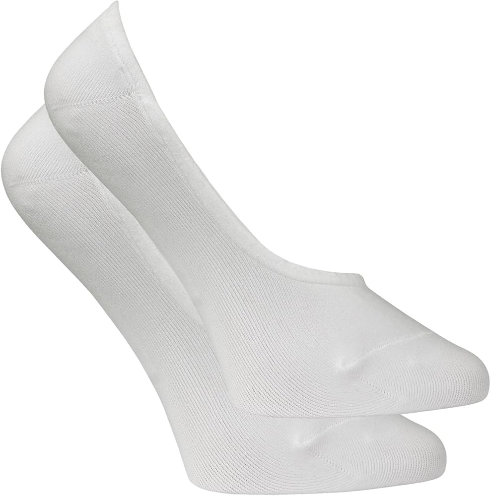 Fruit of the Loom 4 Pairs White Women's Low Cut No Show Socks Size 4-10