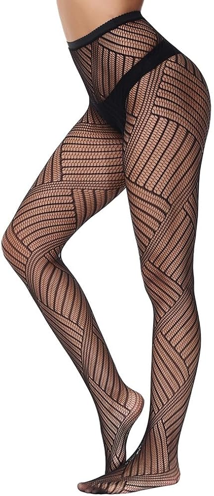 Women Fishnet Stockings Sheer Tights Pantyhose Hosiery for Clubwear