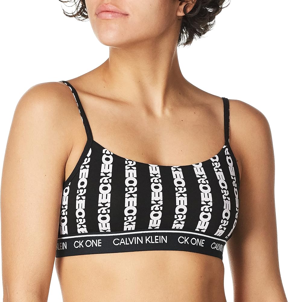 Calvin Klein womens Ck One Cotton Unlined Bralette