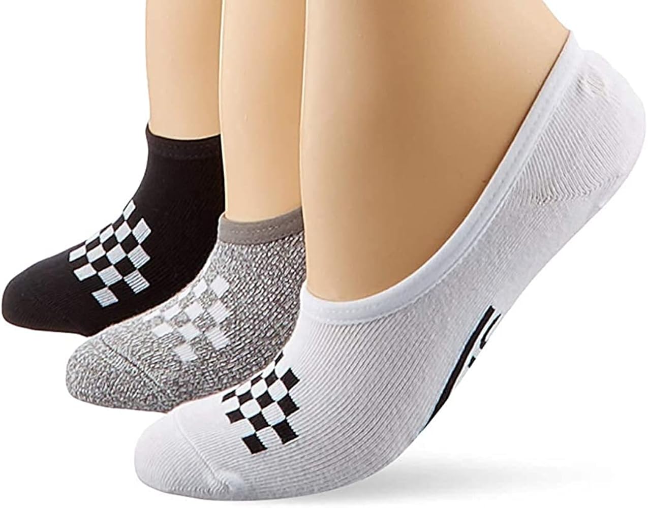 Vans, Canoodle Super No-Show Socks, Three-Pair Pack.