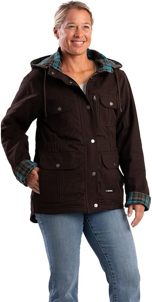 Berne Women's Softstone Duck Barn Coat