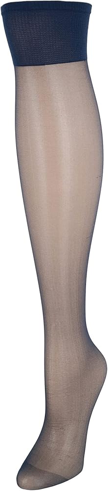 Women's 00P19 Silk Reflections Plus Silky Sheer Knee High - 2 Pk