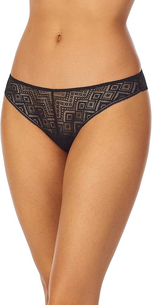 DKNY Women's Pure Lace Thong Panty