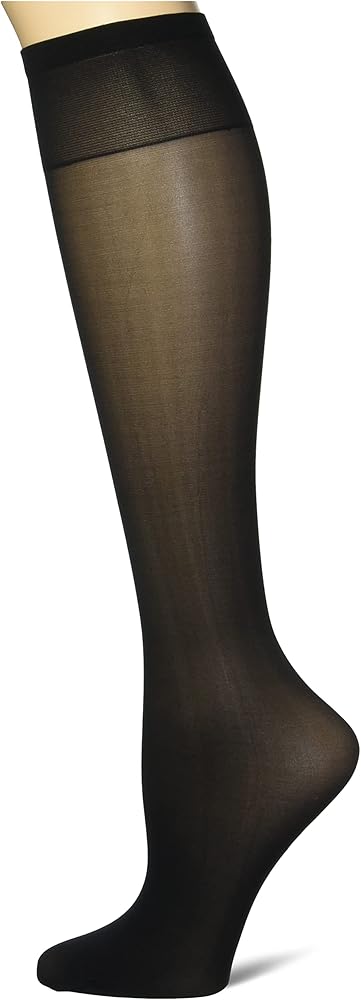 Berkshire Womens Sheer Support Knee High With Sandalfoot Toe - 3 PackKnee High