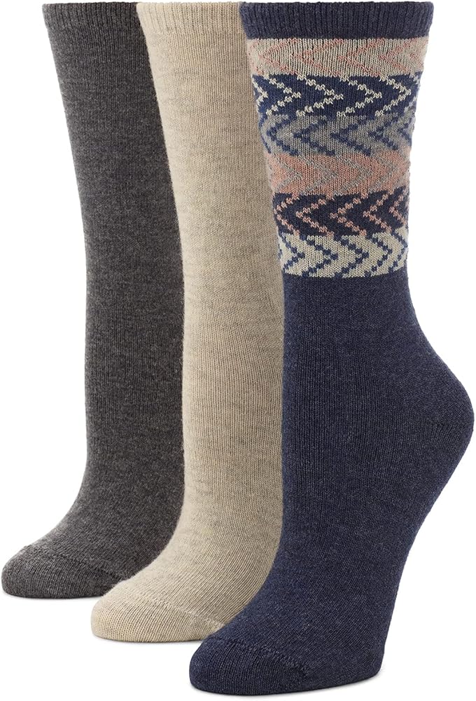 HUE Women's Wool Boot Sock, 2 Pair Pack