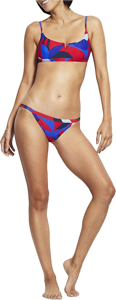 Seafolly Women's Brazilian Bikini Bottom Swimsuit with Skimpy Sides