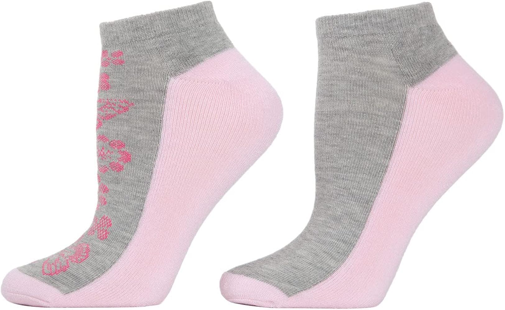 Natori Butterfly Cushioned No-Show Socks 2-Pack