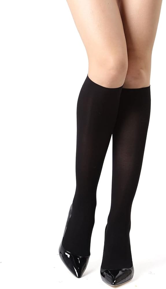 MeMoi Microfiber Opaque 40 Denier Knee Highs