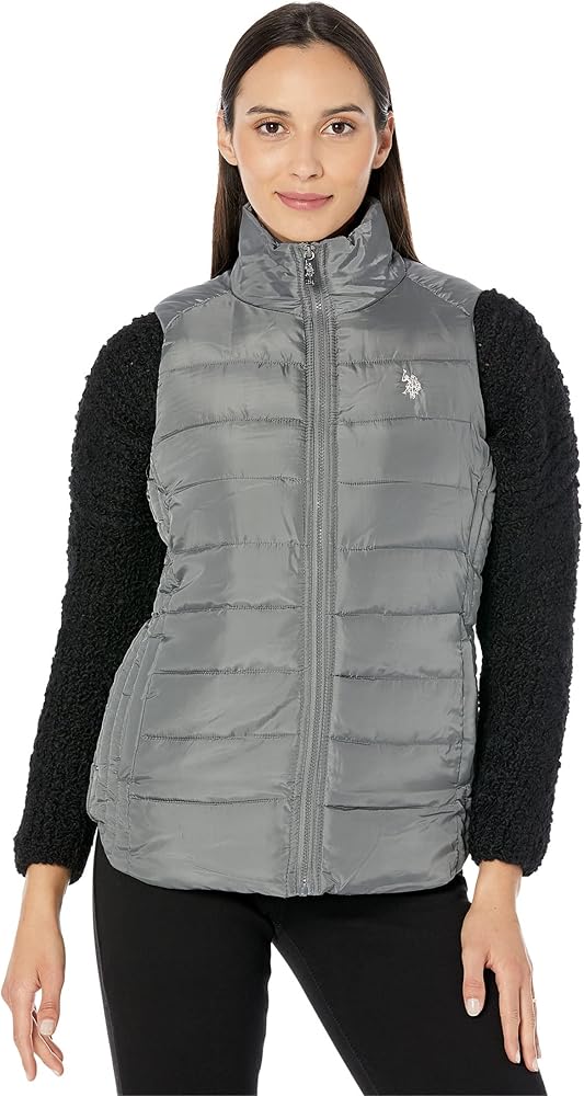 U.S. Polo Assn. Cozy Fur Lined Vest Trade Winds MD