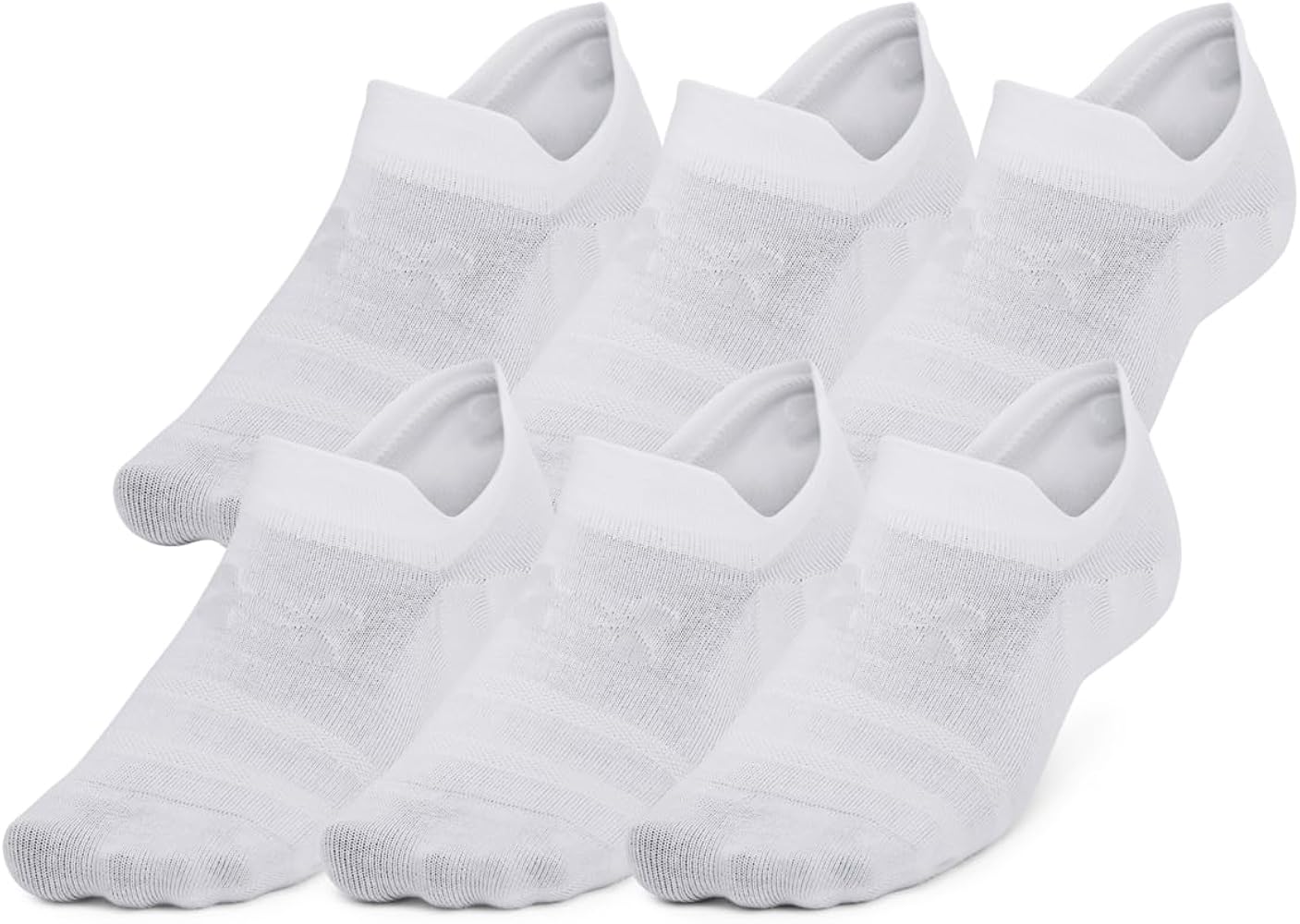 Under Armour Unisex-Adult Essential Ultra Low Tab Socks 6 Pack