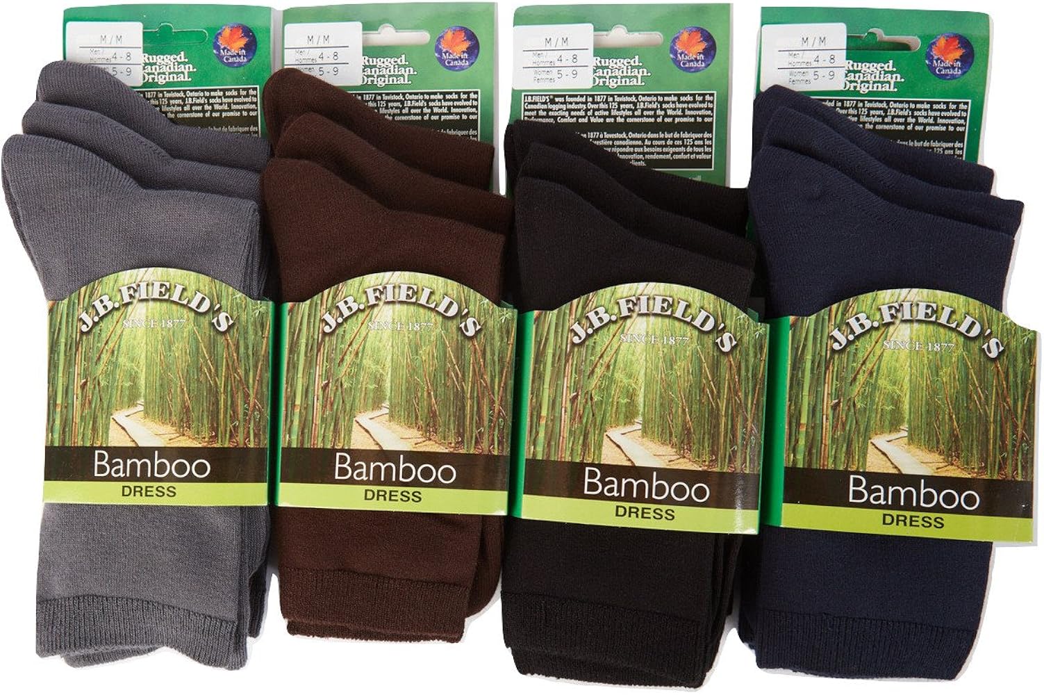 Women's Rayon from Bamboo 3PK Crew Socks (5-9 Shoe)