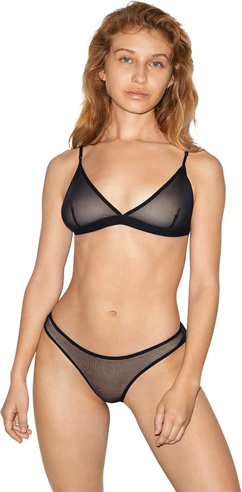 American Apparel Women's Stretch Mesh Brief