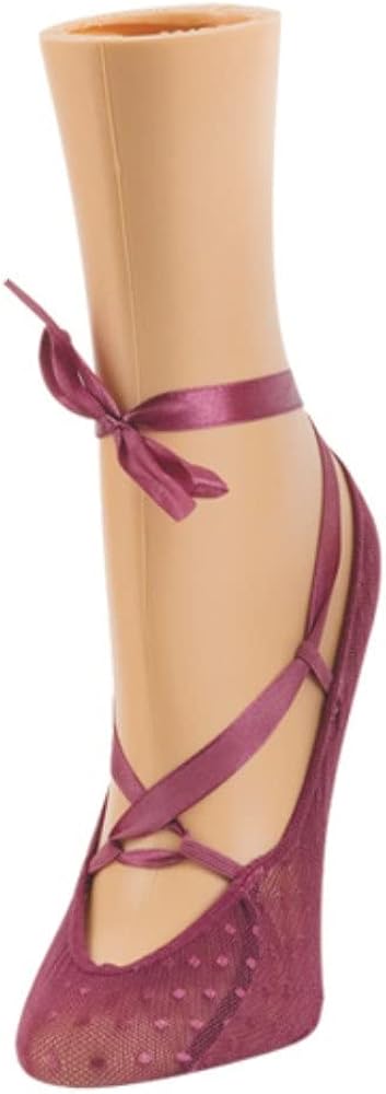 MeMoi Dancing Dot Ballet-Style Foot Liner