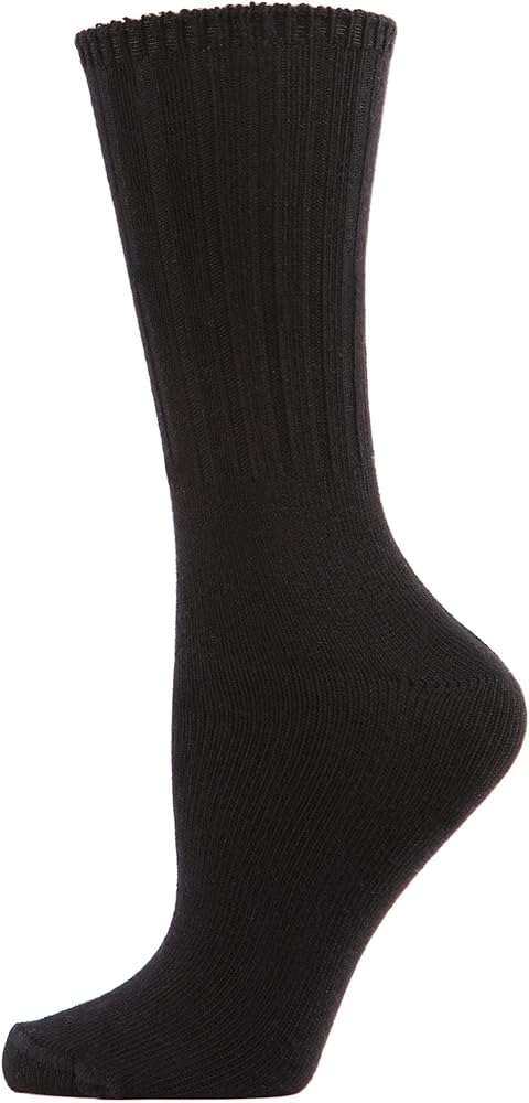 MeMoi Women's Organic Cotton Casual Breathable Crew Sock