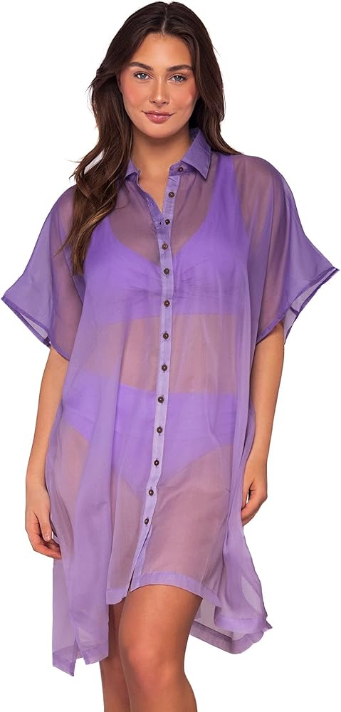 Sunsets Shore Thing Tunic Women's Swimsuit Cover Up